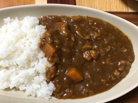 じゃがいもなしポークカレー